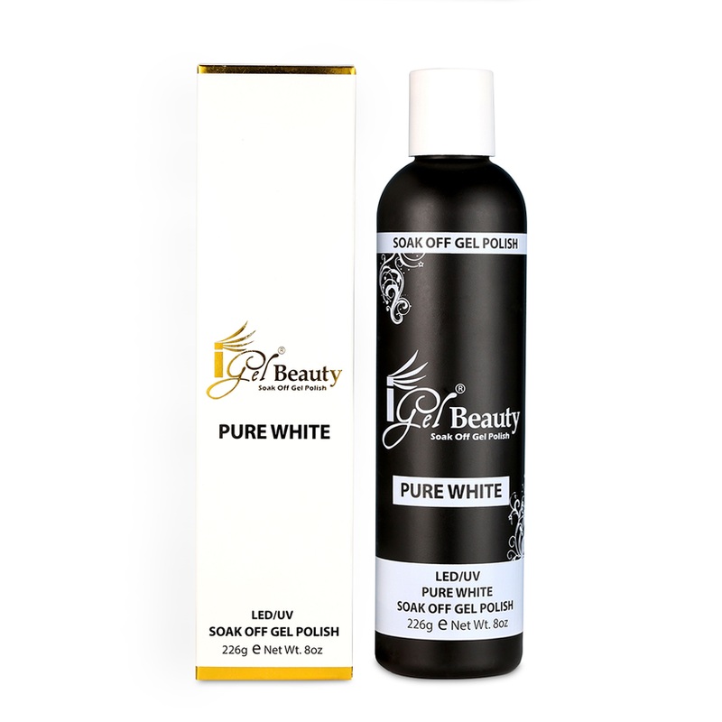 iGel Gel Polish 8oz – Pure White
