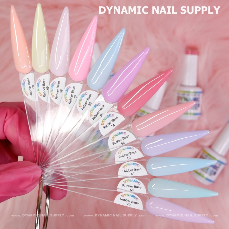 (BIAB) Rubber Base Nude Color Builder Gel Polish Collection From 49 to 60 Rubber base 49