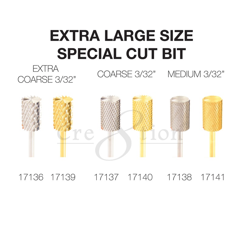 Cre8tion –  Extra Large Size Special Cut Bit – 3/32″
