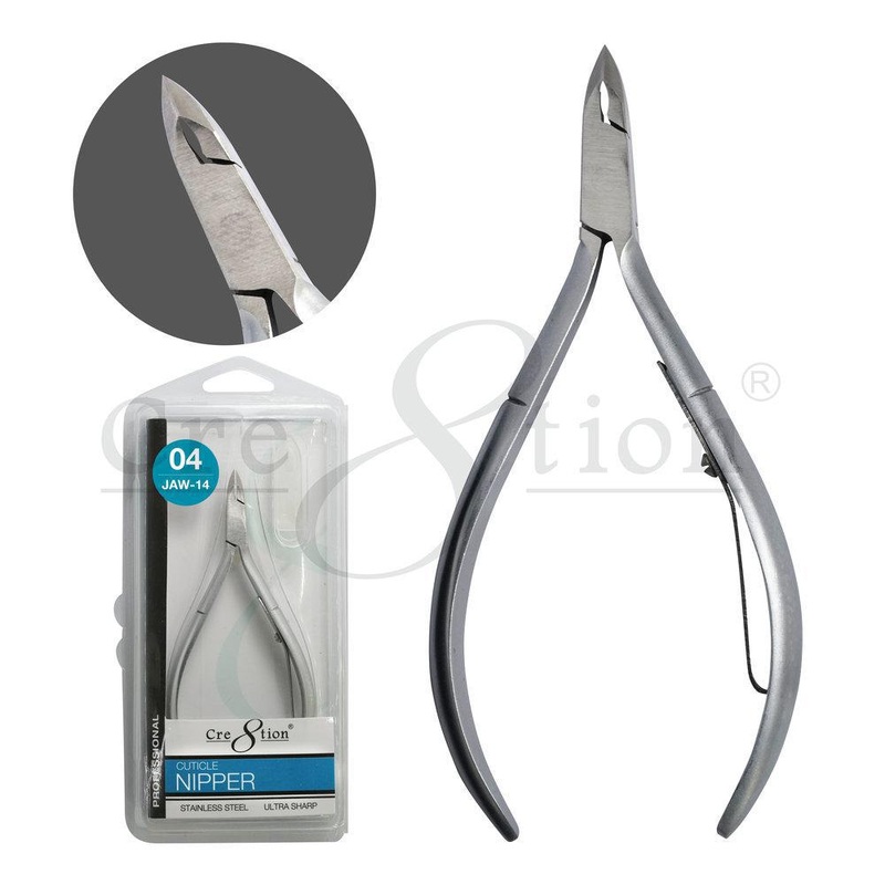 Cre8tion – Stainless Steel Cuticle Nipper 04 Size 12