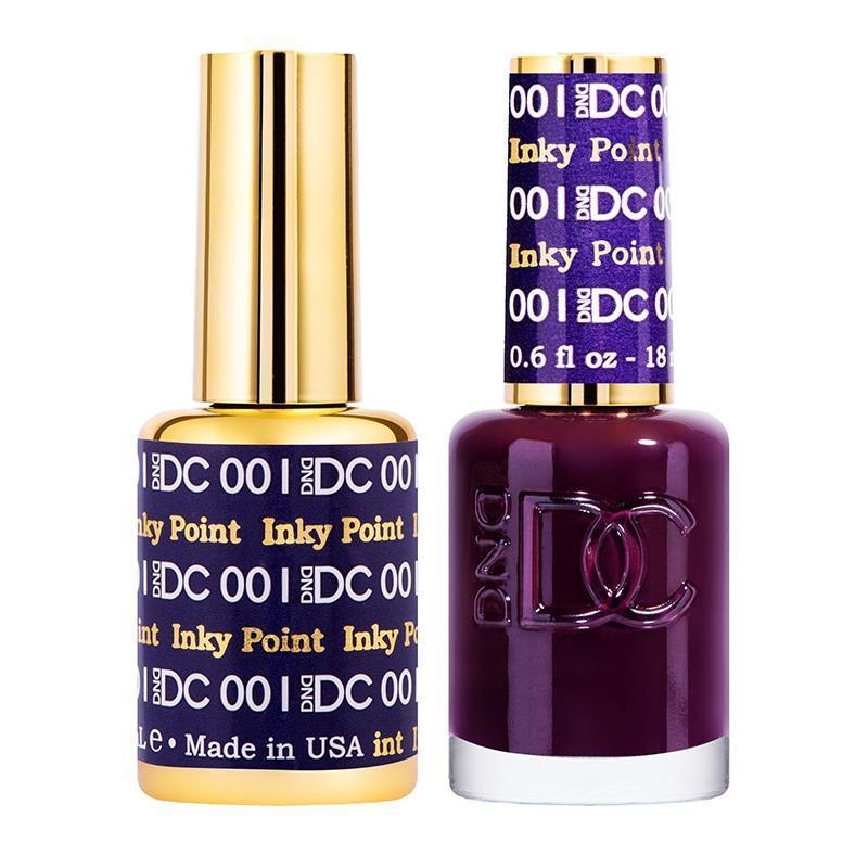 DND DC Gel Nail Polish – 001 Inky Point Gel Polish & Lacquer
