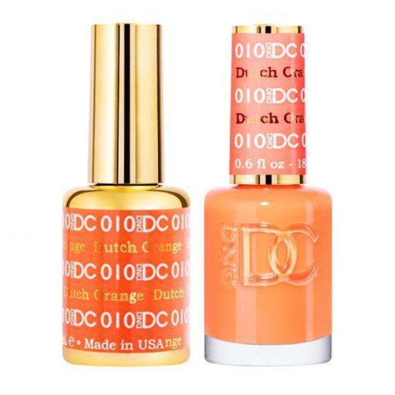 DND DC Gel Nail Polish – 010 Dutch Orange Gel Polish & Lacquer