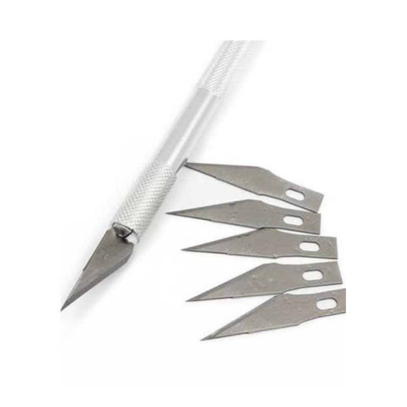 Metal Handle Nail Art Knife Craft