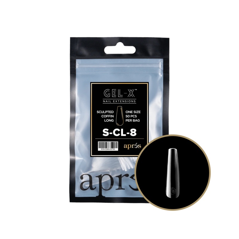 apres Gel-X Sculpted Coffin Long