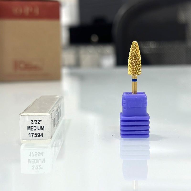 Cre8tion Gold Carbide Flame Bit M 3/32″