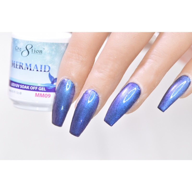 Cre8tion Mermaid Soak Off Gel – 09
