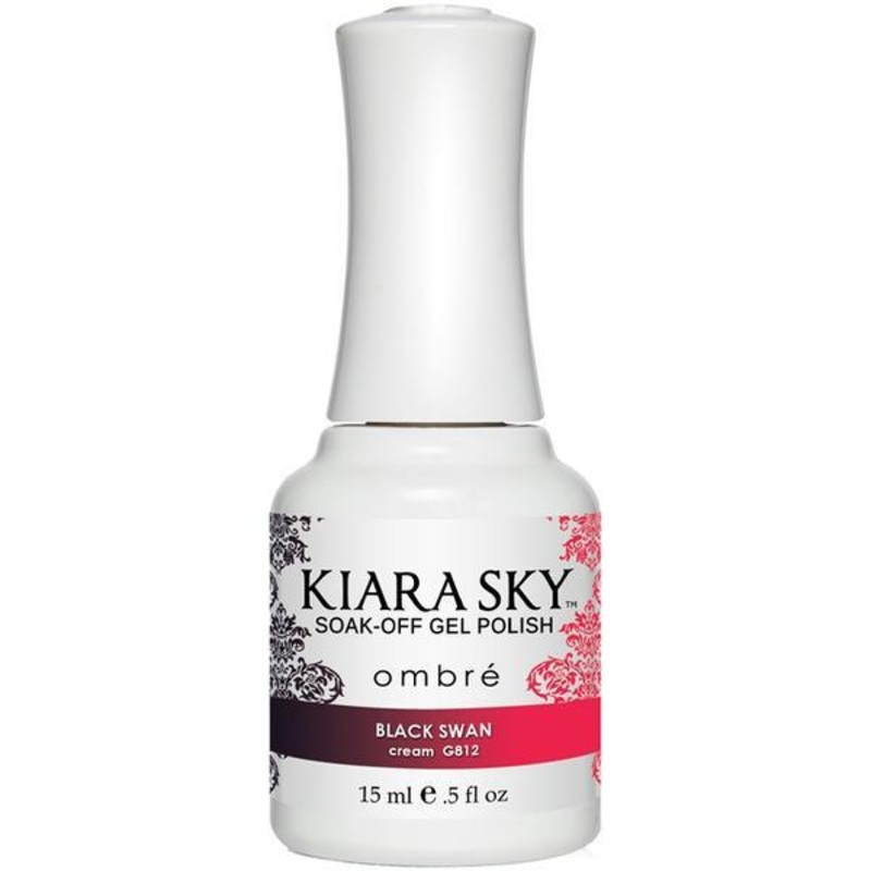 KIARA SKY Gel Polish Ombre – G812 Black Swan
