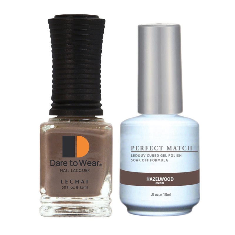 Lechat Perfect Match Gel & Lacquer-PMS129 Hazelwood Cream